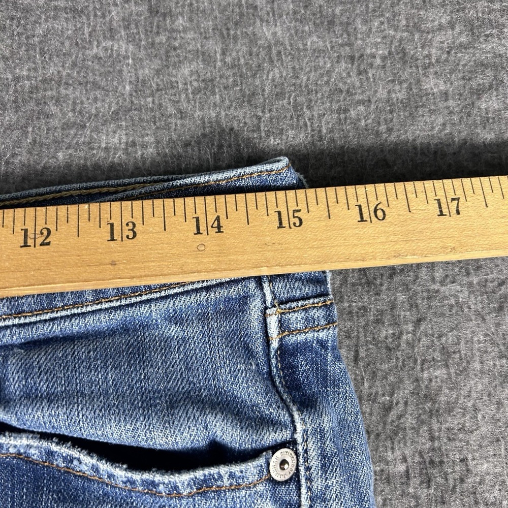 Citizens of Humanity Ingrid #002 Jeans Womens 28 Low Waist Flare Made USA Worn - Picture 4 of 11